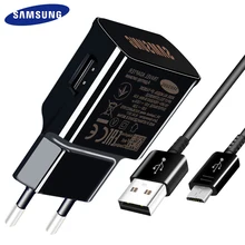 Samsung Galaxy S6 S7 edge быстрое зарядное устройство Micro USB кабель для путешествий быстрый адаптер настенный Note4 Note5 Note2 N7000 note S4 C9 J7