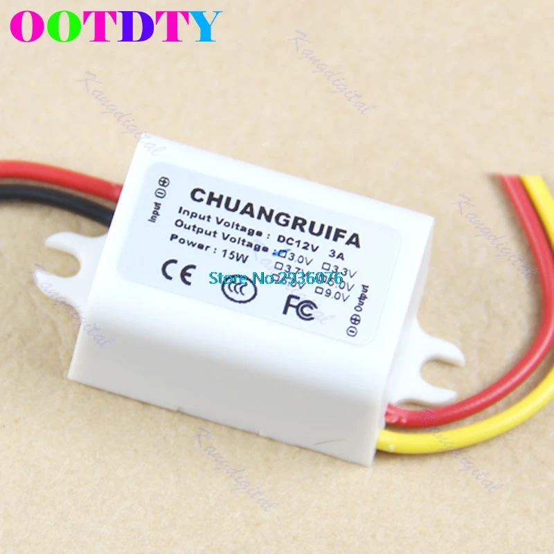 

Converter 12V Step Down To 3V 3A 15W Power Supply Module DC/DC New APR19_35