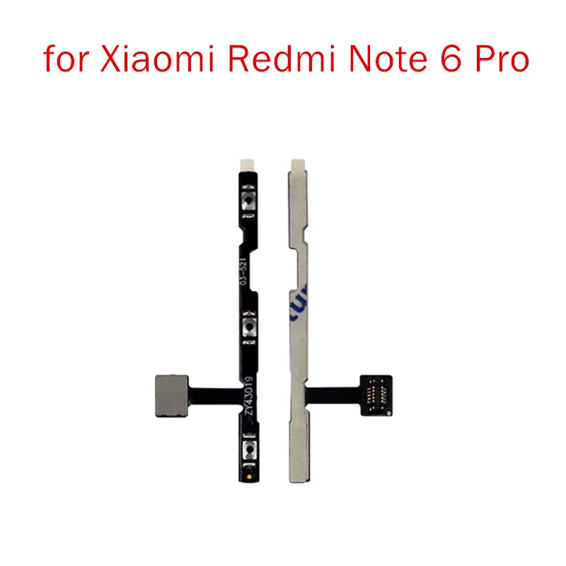

for Xiaomi Redmi Note 6 pro Power Volume Flex Cable ON OFF Side Button Switch Flex Cable Replacement Repair Spare Parts