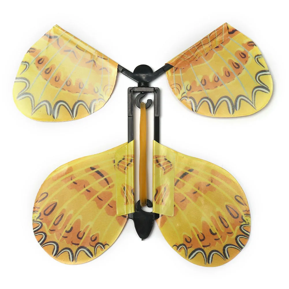 

Magic Butterfly Flying Butterfly Hand Transformation Magic Props Funny Surprise Prank Joke Mystical Trick Toys - Random Colors