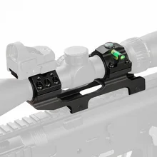 PPT 25,4 мм-30 мм Диаметр винтовки пистолет крепление двойное кольцо для 21,2 мм рельсовый охотничий прицел крепление gz240203