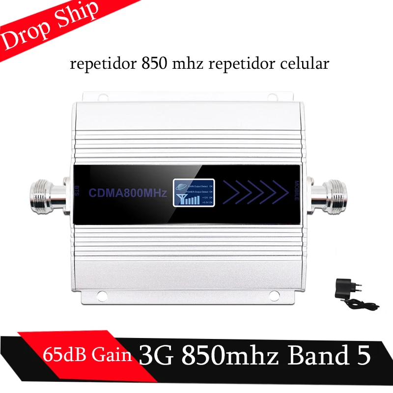 

repetidor 850mhz repetidor 850MHz 3G UMTS Repeater Band 5 de sinal amplificador de sinal de celular GSM 3G CDMA 800MHz repeater