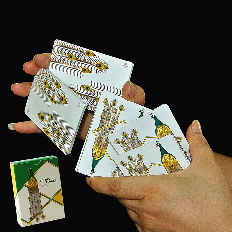 1 колода Cardistry игральные карты Цветок Вырезать коллекция Магия покер Волшебные