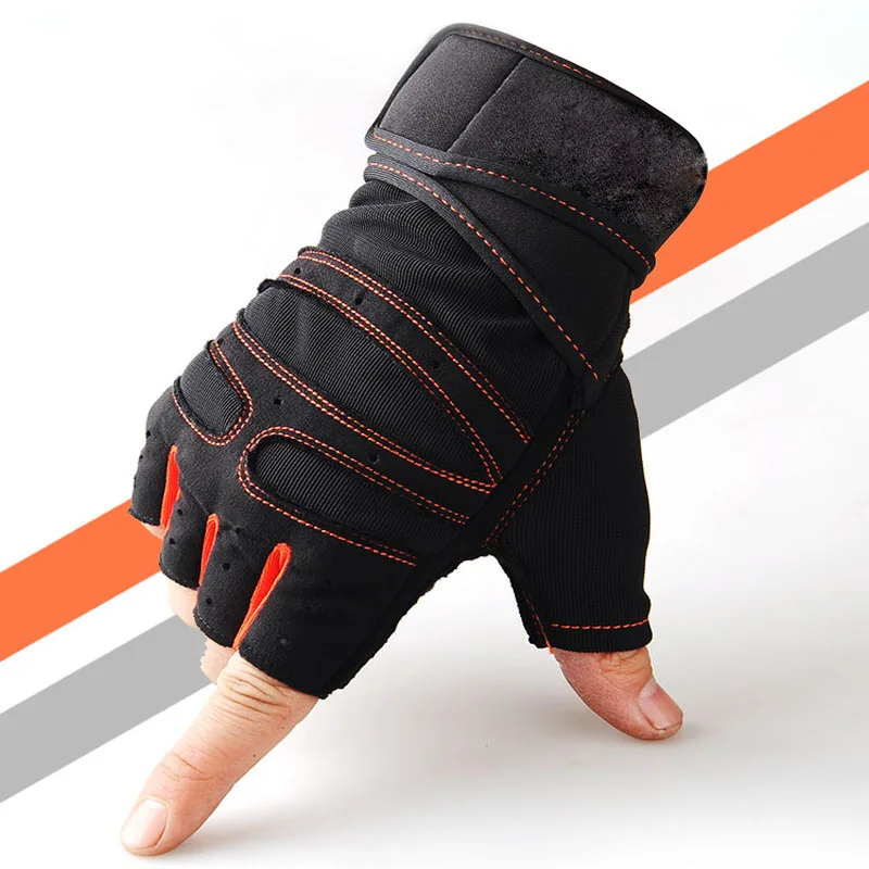 Gym Gloves Heavyweight Sports Exercise Weight Lifting Gloves Body Building Training Sport Fitness Gloves