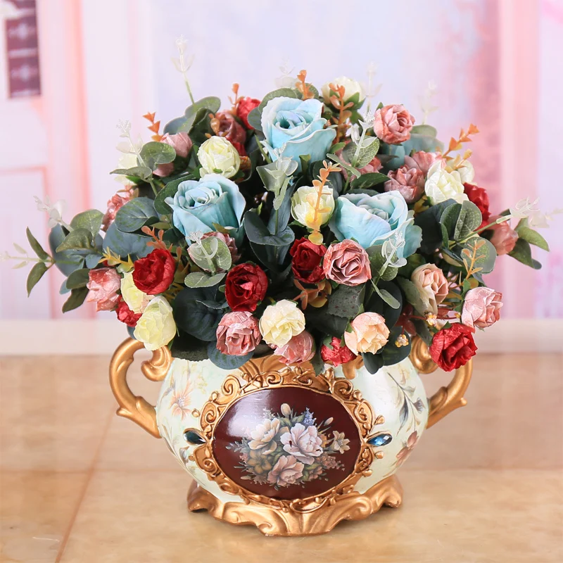 Ev dekoratif cam vazo jarrones decorativos imperno teraryum vaso de flor аксессуары для украшения дома