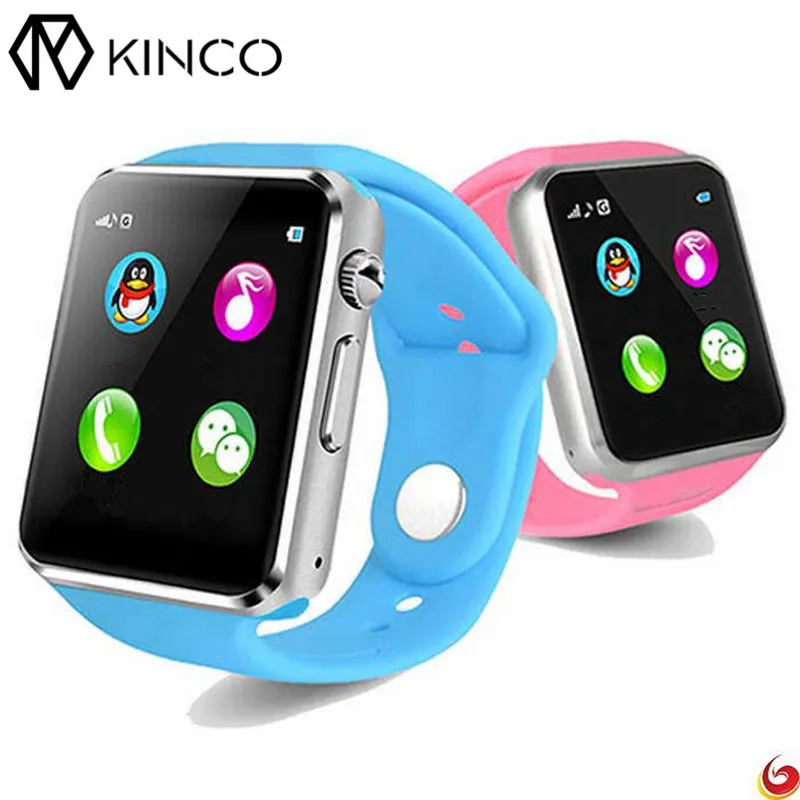 Kinco Bluetooth MTK6261D Детские Смарт часы lbs положение SOS Водонепроницаемый шаг 0.3 Камера