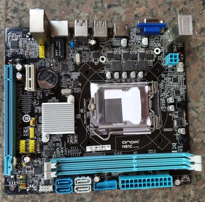 Mini HPTC Socket LGA 1150 17*19 мм для Onda H81C H81M оригинальная б/у настольных ПК материнская плата