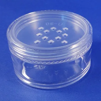 

1 Pc Cosmetic Minerals Clear 30 gr Container Travel Size Empty Plastic Makeup Sifter Jar (AY81P(30)S-C=1pc)