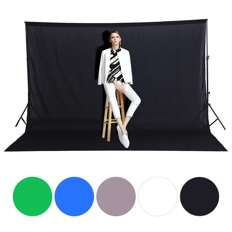 

Фон для фотосъемки из хлопка и муслина, 3x2 м/10x6,5 футов