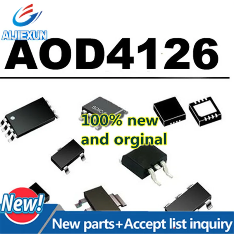 

10Pcs 100% New and original AOD4126 D4126 MOS 100V N-Channel MOSFET in stock