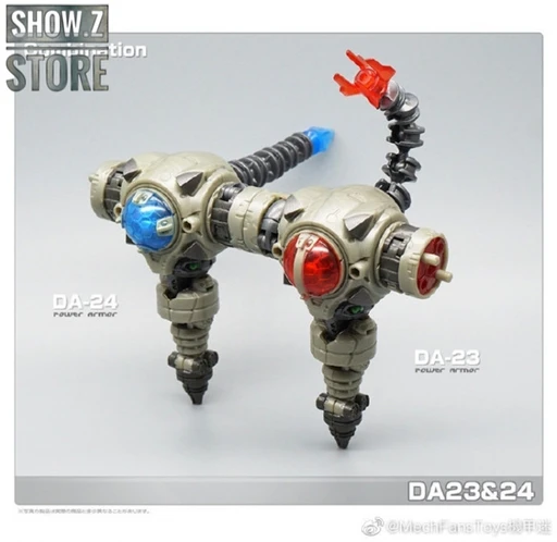 

[Show.Z Store] MechFansToys MFT Mech Fans Toys Power Suit DA-23 DA23 & DA-24 DA24 Set of 2 Transformation Action Figure