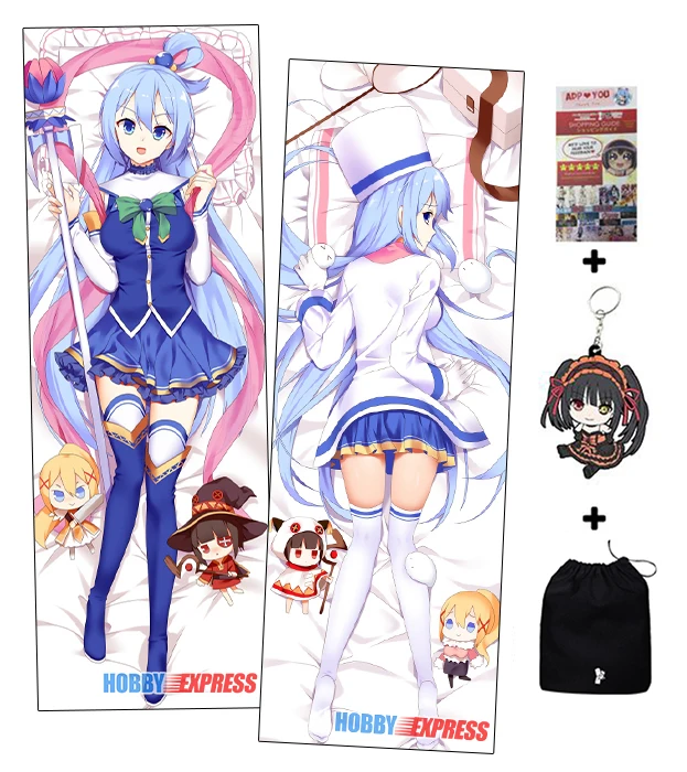 Чехол для подушки Hobby Express Aqua Konosuba Dakimakura японский чехол ADP812030|Наволочка| |