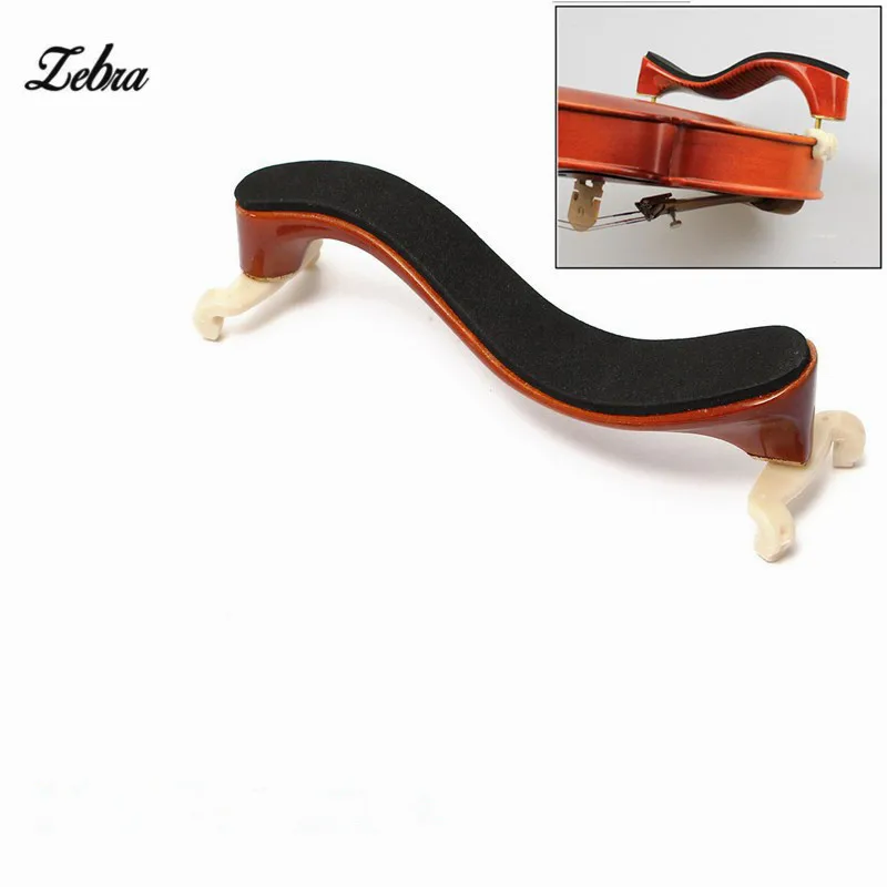 

Zebra Professional Adjustable Foam Wood Violin Shoulder Rest For Musical Instruments Violin Parts Accessories Size 3/4-4/4