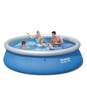 

Round pool inflatable водораспорный with inflatable ring broadside for garden summer fast set 457 х91 cm, 10179 L, bestway, item No. 57310
