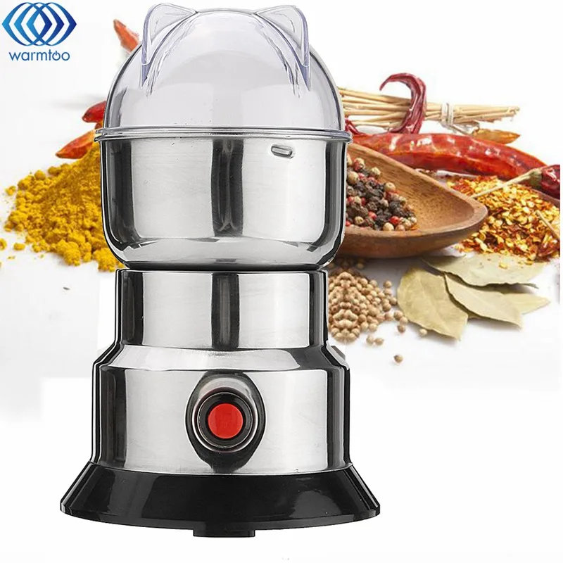 Electric Coffee Grain Grinder Bean Milling Machine Stainless Steel