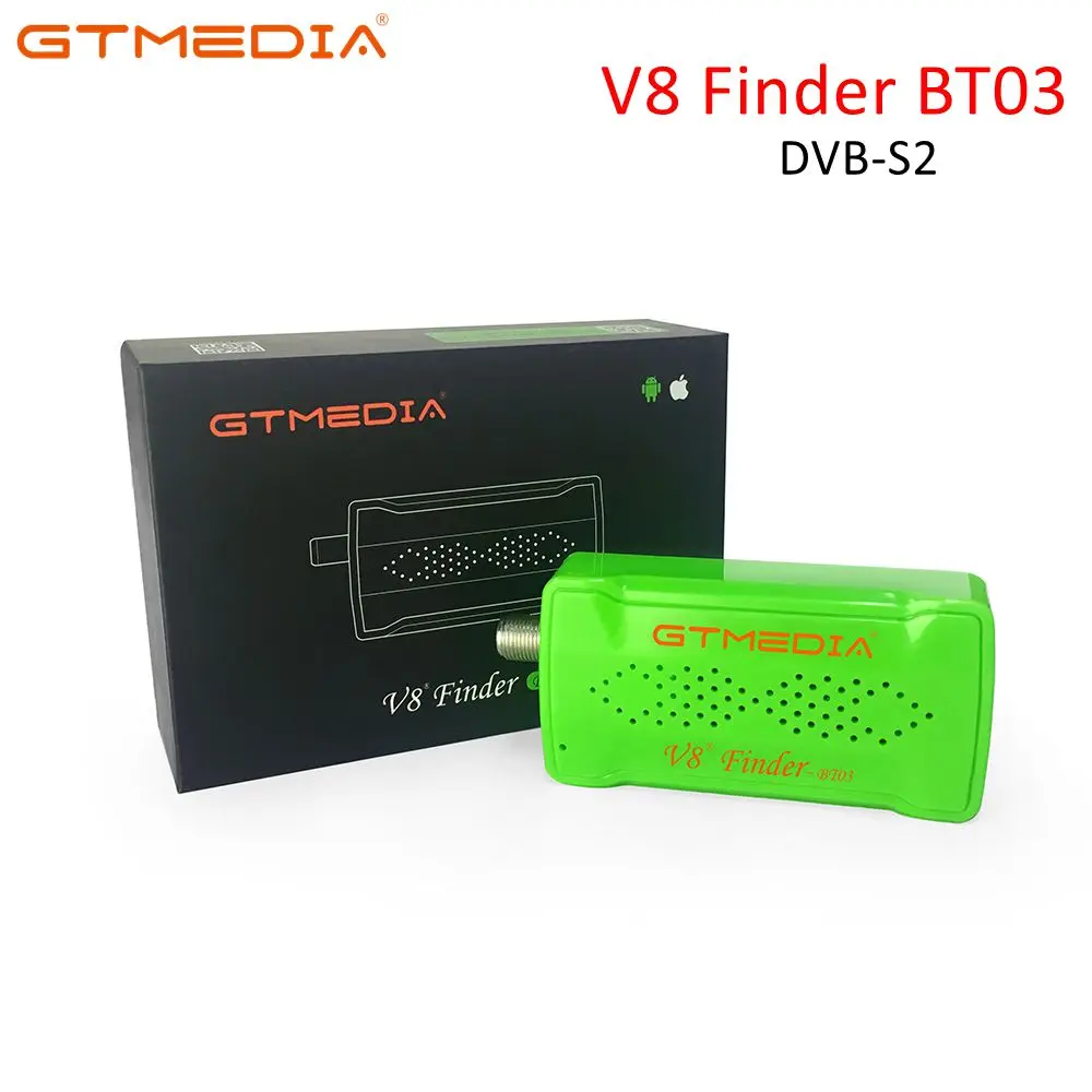 

Freesat/GTmedia V8 Finder BT03 Satellite Finder HD 1080p SatFinder DVB-S2 Bluetooth Control via Android i phone for HD Signal