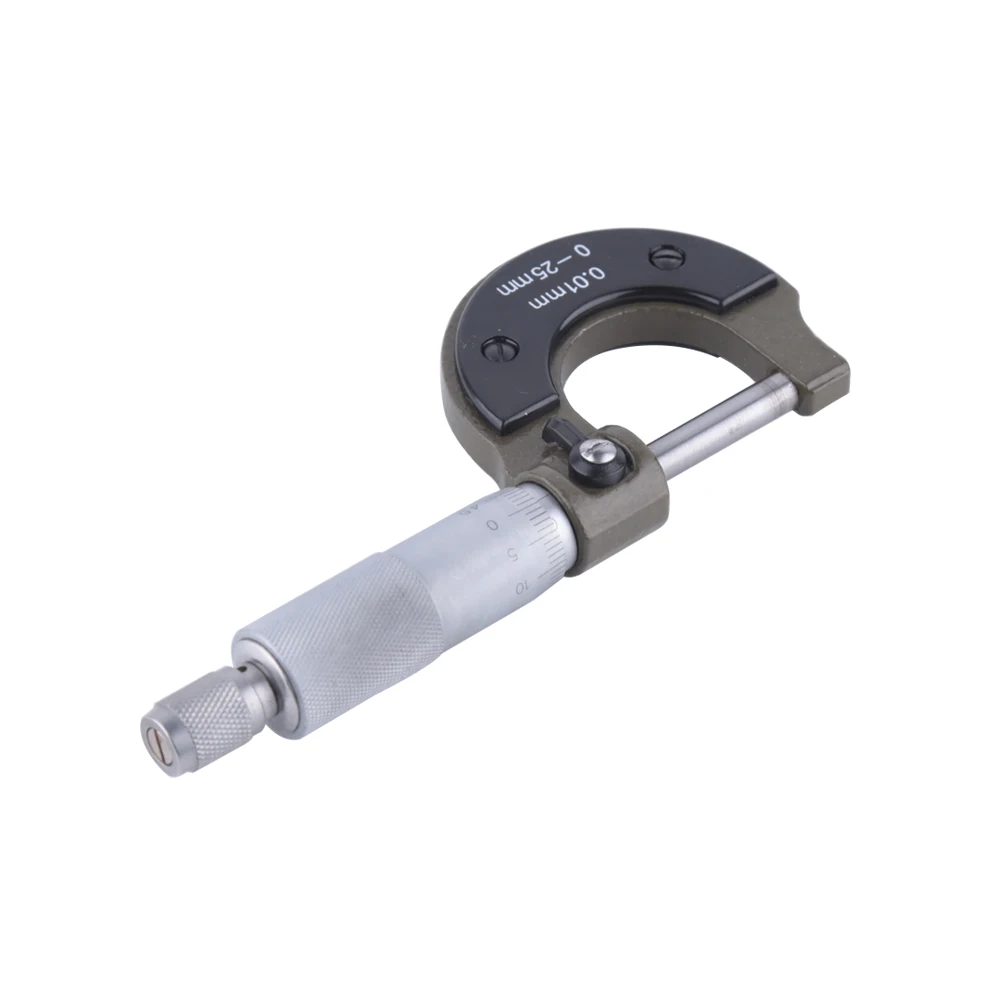 

New Metric Diameter Micrometer Gauge Caliper Tool Micrometers Machinist Measuring Tools 0-25mm 0.01mm