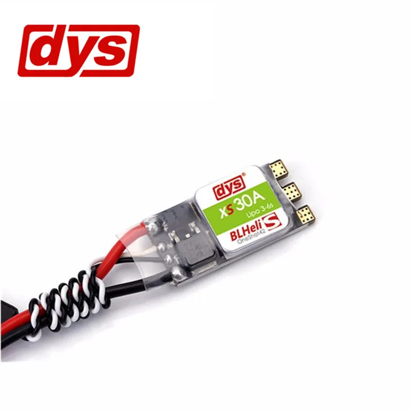 

Best Deal DYS XS 30A 3-6s Lipo BLheli_S ESC Support Oneshot125 Oneshot42 Multishot for High KV Motor
