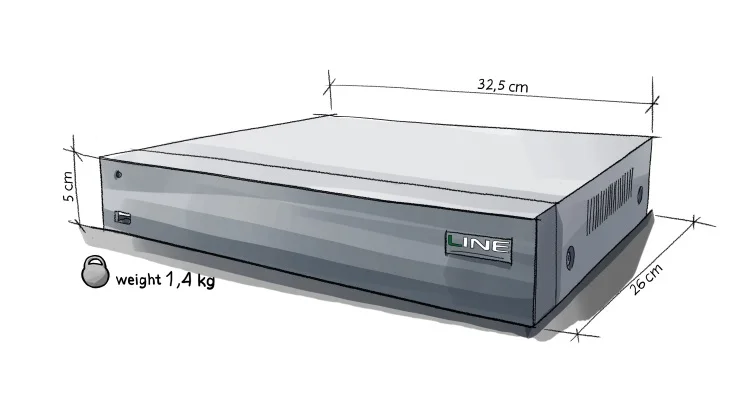 Linha Dvr Xvr H.265 8 Cheap gravador de vídeo de vigilância