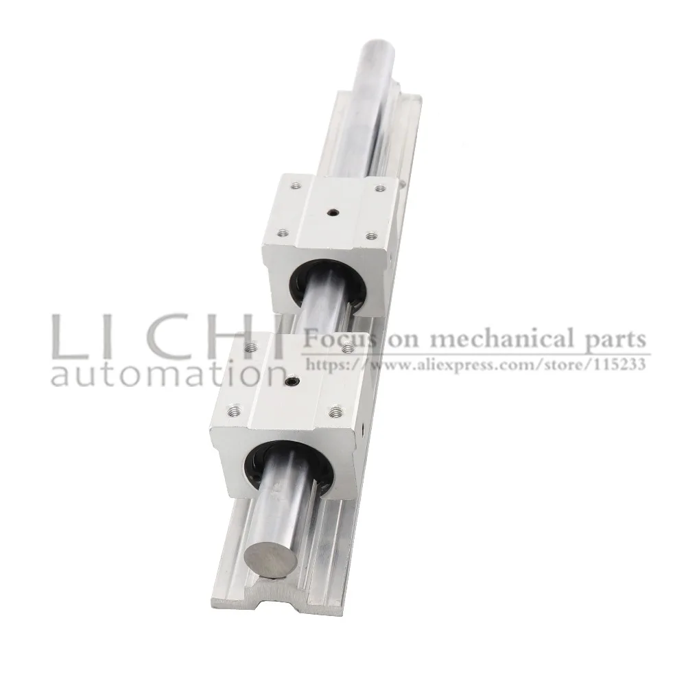 Линейная направляющая SBR16 16 мм 1 шт. линейная 200 300 400 500 600 800 1000 полностью Скользящая