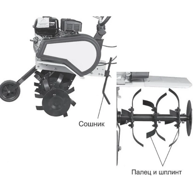 Культиватор бензиновый CARVER T 651R|carver| |