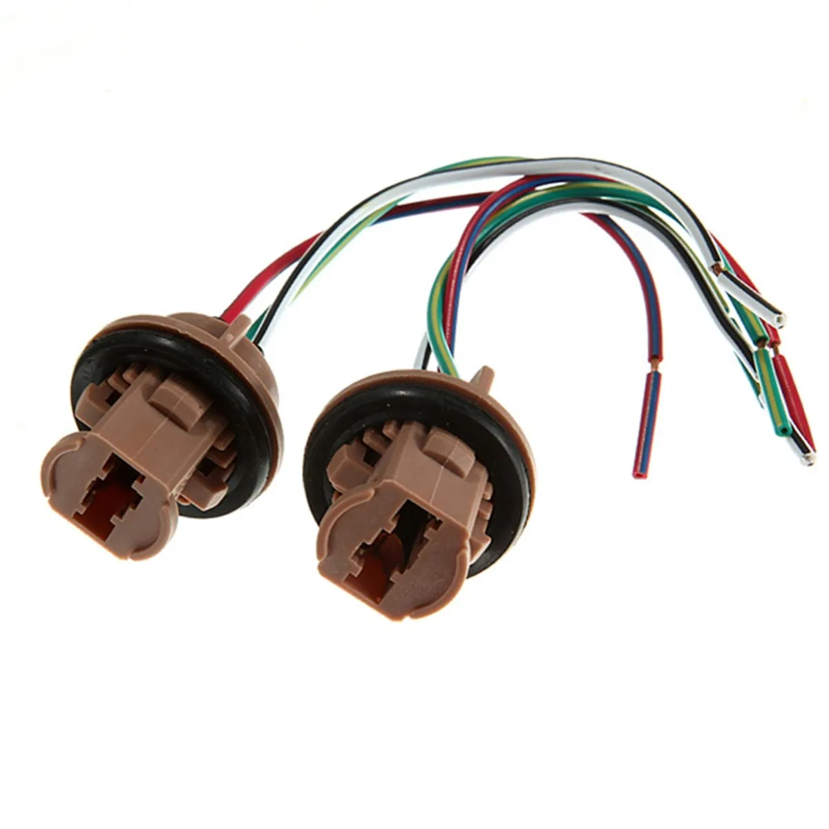 KROAK 2 шт. 7440 7443 T20 LED свинцово стерео радио жгут проводов разъем адаптер тормозной
