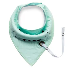 Многофункциональные хлопковые нагрудники с соской, уникальный мультяшный треугольник, Хлопковое полотенце, детский нагрудник, двойные детские аксессуары