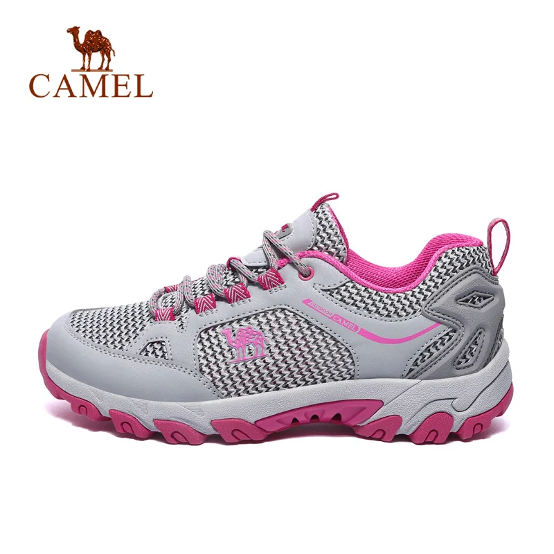 

CAMEL New Women Outdoor Mesh Hiking Shoes Non-slip Breathable Durable Outdoor Hiking Trekking Trail Climbing Shoes