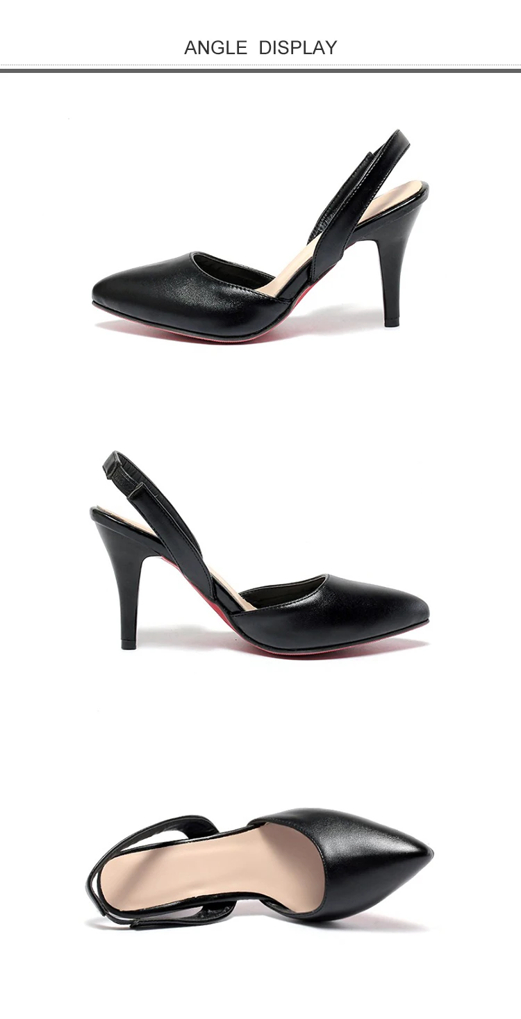 Г. Летние женские туфли-лодочки Женская Офисная обувь на высоком тонком каблуке женские туфли-лодочки на высоком каблуке с острым носком, черный, розовый цвет, большие размеры 44, 45, 46