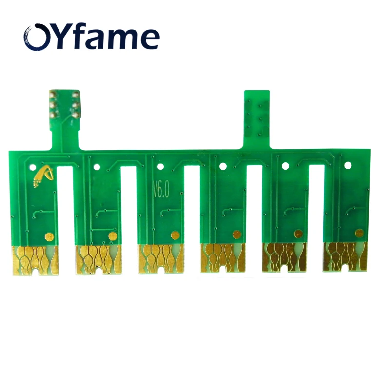 

OYfame T0851 Refillable Ink Cartridge Chip For Epson 1390 Flatbed Printer ARC Chip For T0851 Ink Cartridge And CISS