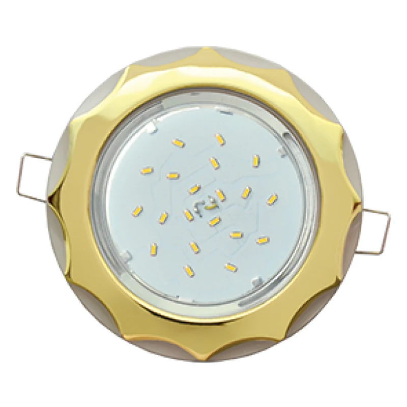  Ecola GX53-H4 Dual Color slim recessed Ceiling Downlight Round Spotlight Hole Spot lamp GX53 Socket - 33031989932