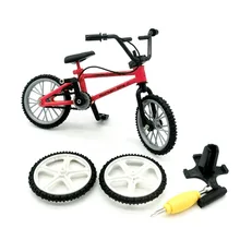 1 шт. мини-Пальчиковые горные велосипеды сплав BMX Fixie велосипед мальчик игрушка креативный подарок для игры Цвет Красный