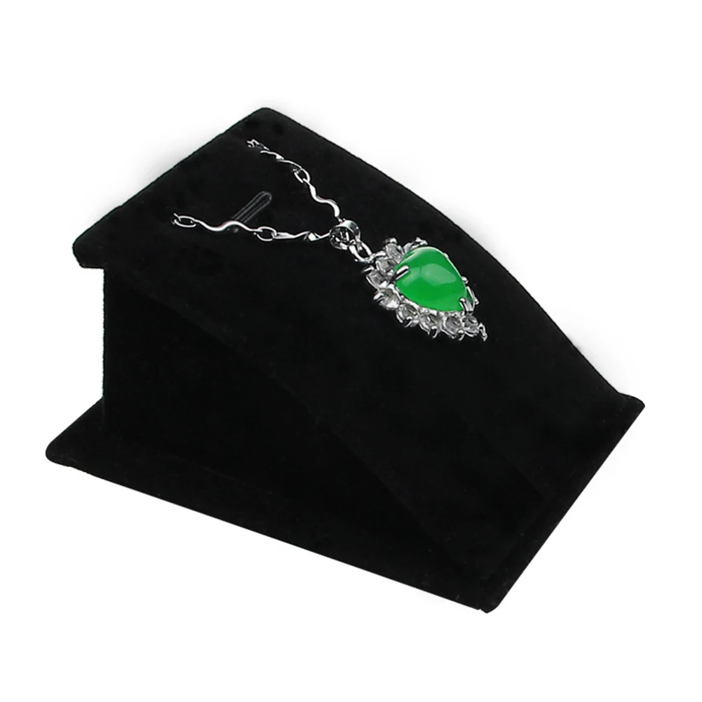 Модный бархатный держатель ожерелье подвеска цепь ювелирные изделия Дисплей стенд Шоу стойка