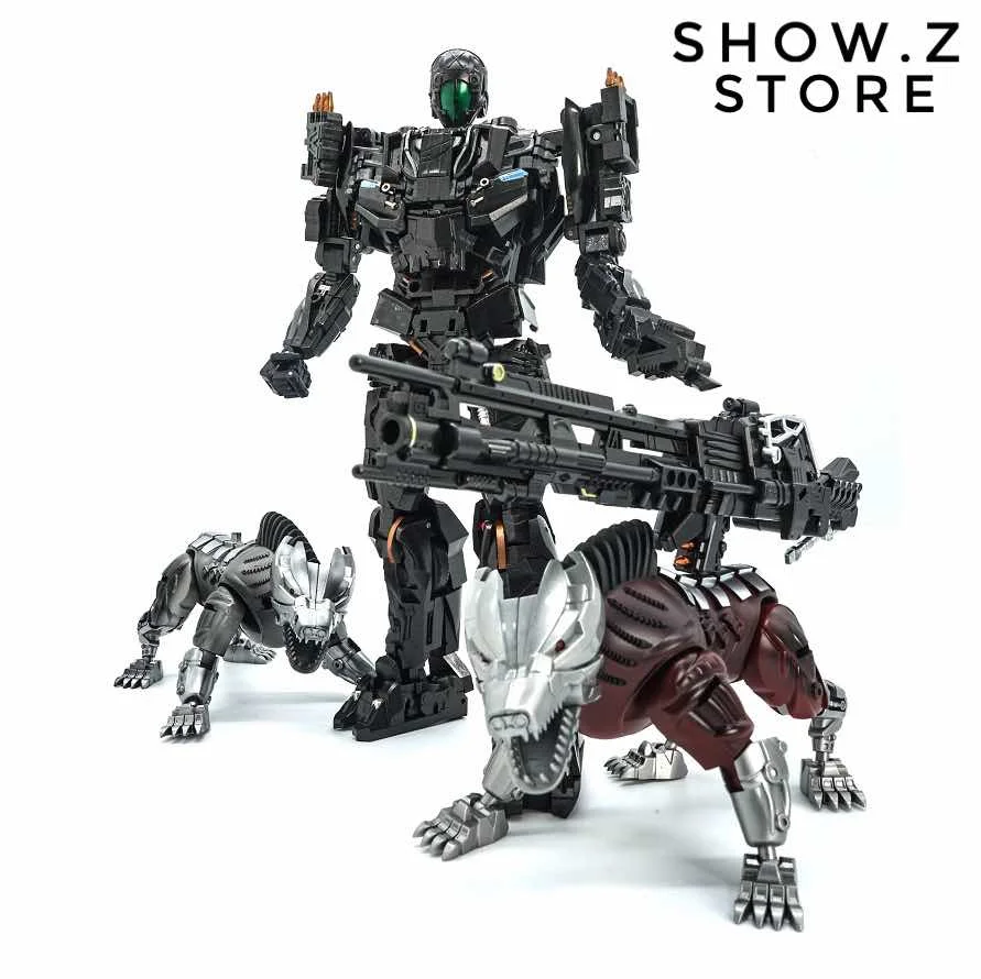 

[Show.Z Store] Visual Toys VT Peru Kill AOE Lockdown w/ 2 Steeljaws Transformation Action Figure