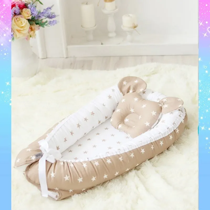 

Crib for Baby Nest for newborns Bed Infant bumpers in the crib Cradle Cocoon for pregnant women Cotton Portable And Washable