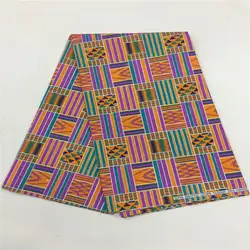 PL! 100% хлопок супер Java воск ткани Анкара Африки hollandais java восковой печати ткань для женщина платье! J82656