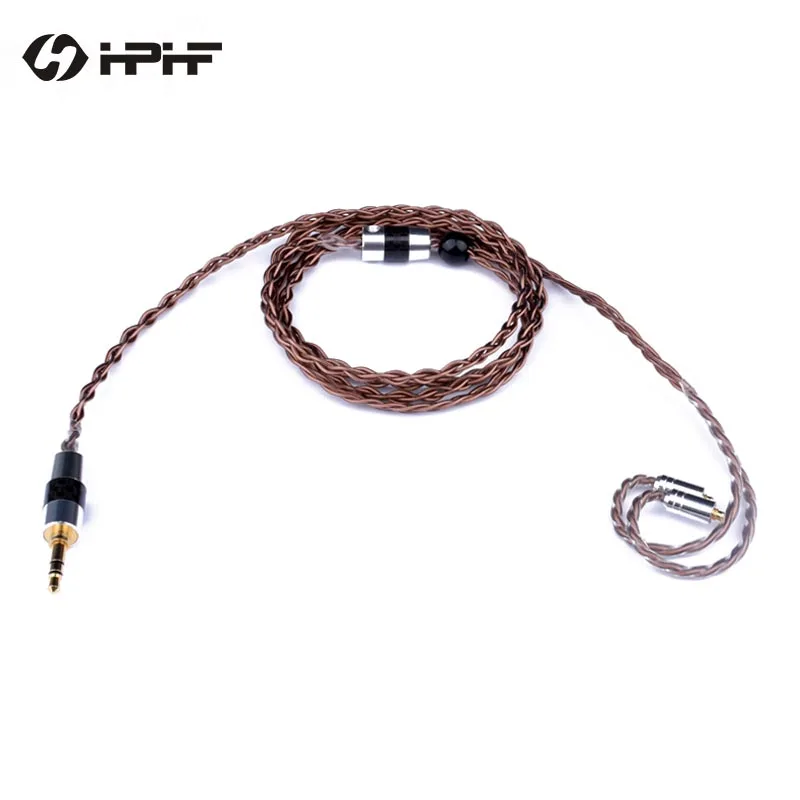 

HPHF 6N MMCX Connector Upgrade DIY Earphone Cords Replacement Headphone Cable 3.5mm Plug OCC for WESTONE W60/SE535/PRO30 XBA-A3
