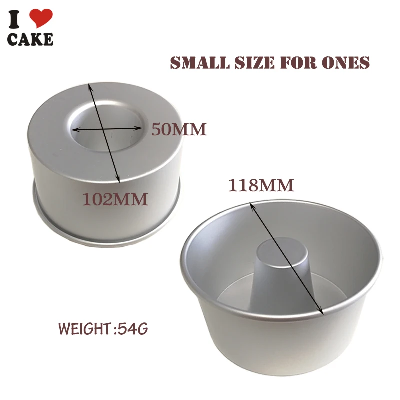 4.65 inch mini round chiffon cake pan  (2)