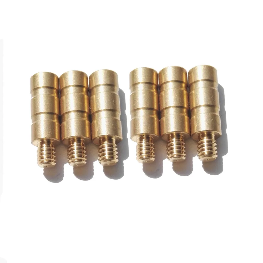 Buy 6PCS Archery Arrow Weight 50 Grain Cooper Arrow Add Weight for 6.2mm ID