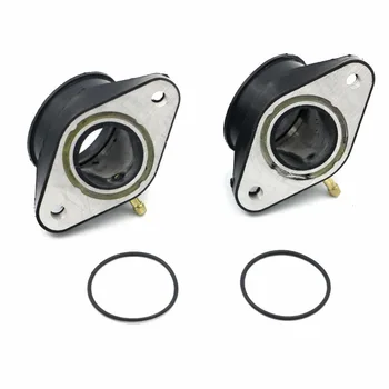 

2 Piece Carburetor boots set For Yamaha XV400 Virago 1991-1994 XV500 1992-1998 XV535 1988-2001 Carb Intake Manifold Interface