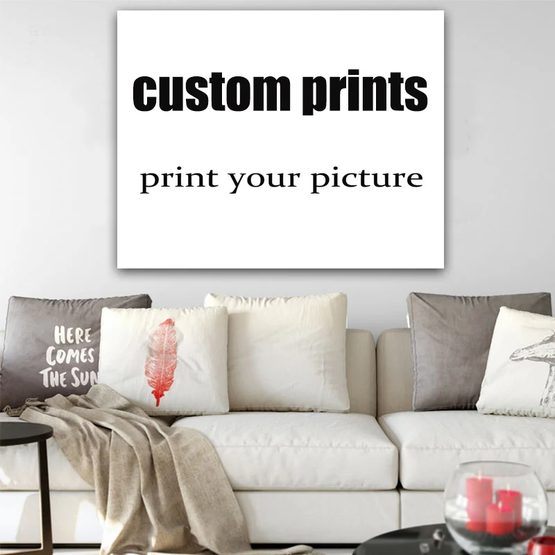 

Drop Shipping Customized Prints Painting Custom Made Canvas Picture no Modular Home Decor GOODECOR