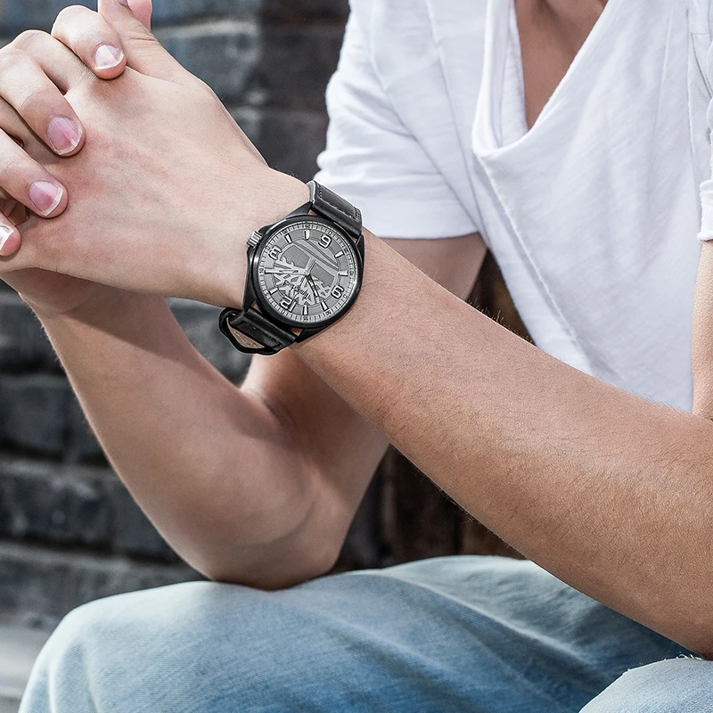 Timberland Nero Casuale del Quarzo di Modo Orologi Da Uomo In Pelle  Ambiente Sweep Second Mano Impermeabile fino a 165 Piedi T14117|water  resistant|water menwater resistant watch men - AliExpress