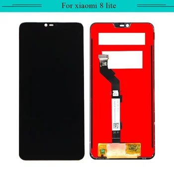 

New Tested 1pcs/lot For Xiaomi Mi 8 Lite 6.26 Inch LCD Display Touch Screen Digitizer Assembly with free shipping