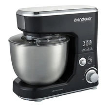 Миксер Endever Sigma 23(Мощность 1000 Вт, стальная чаша объемом 5 л, плавная регулировка скорости, смешивание, взбивание, замешивание теста