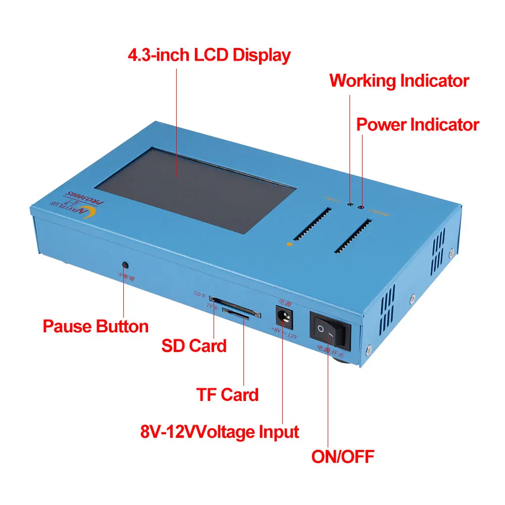 Nuevo PRO3000 32bit/64bit Universal HDD integridad programador Disco Duro instrumento de reparación