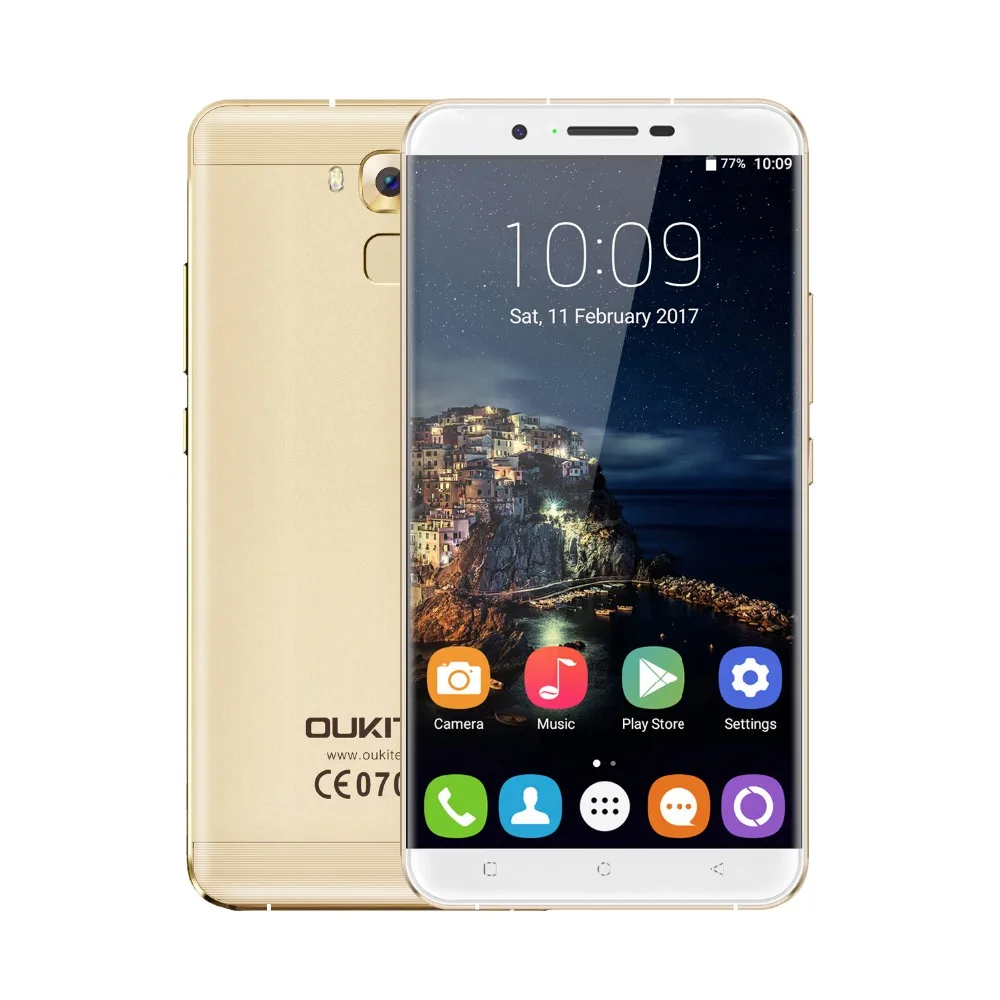 Oukitel U16 Max Android 7 0 мобильный телефон 6 "1280*720 MTK6753 Восьмиядерный 3g Оперативная