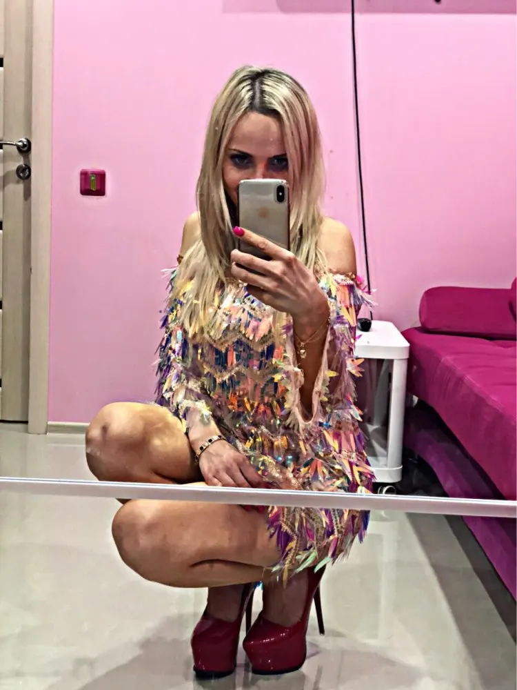 'Start The Show' Festival Sequin Dress photo review