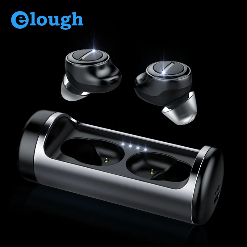 

Elough TWS Bluetooth 5.0 Wireless Earphone for xiaomi samsung iPhone Ture Wireless Stereo Headphones Bluetooth Headset Earbuds