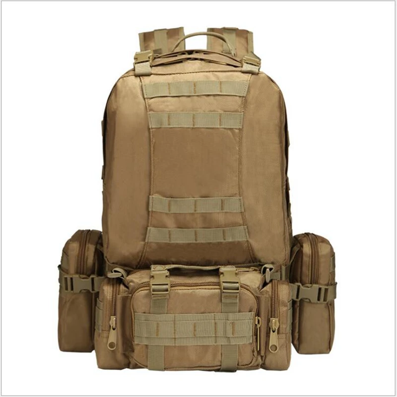 Открытый 50Л Военные Рюкзаки Тактический Рюкзак Assault Pack Боевой Рюкзак Походы Мешок