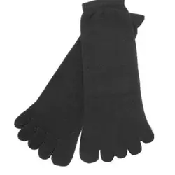SODIAL (R) 5 пар Для мужчин Пять Отдельные Finger Toe Носки для девочек удобные хлопковые носки